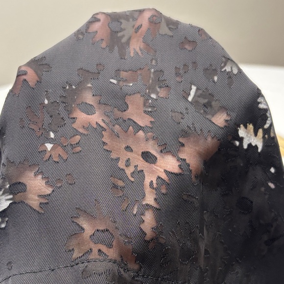 Stella McCartney Black Floral Midi Skirt Size 36/S - Picture 12 of 12